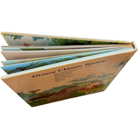 Walt Disneys Jungle Book Hardcover Edition 1986 Gallery Books Classic Series - Picture 3 of 9